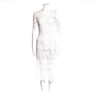 For Love and Lemons Midi Lace Dress - Small, like new